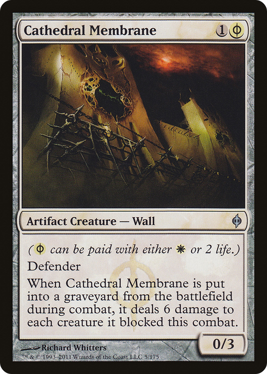 Cathedral Membrane [New Phyrexia] Foil