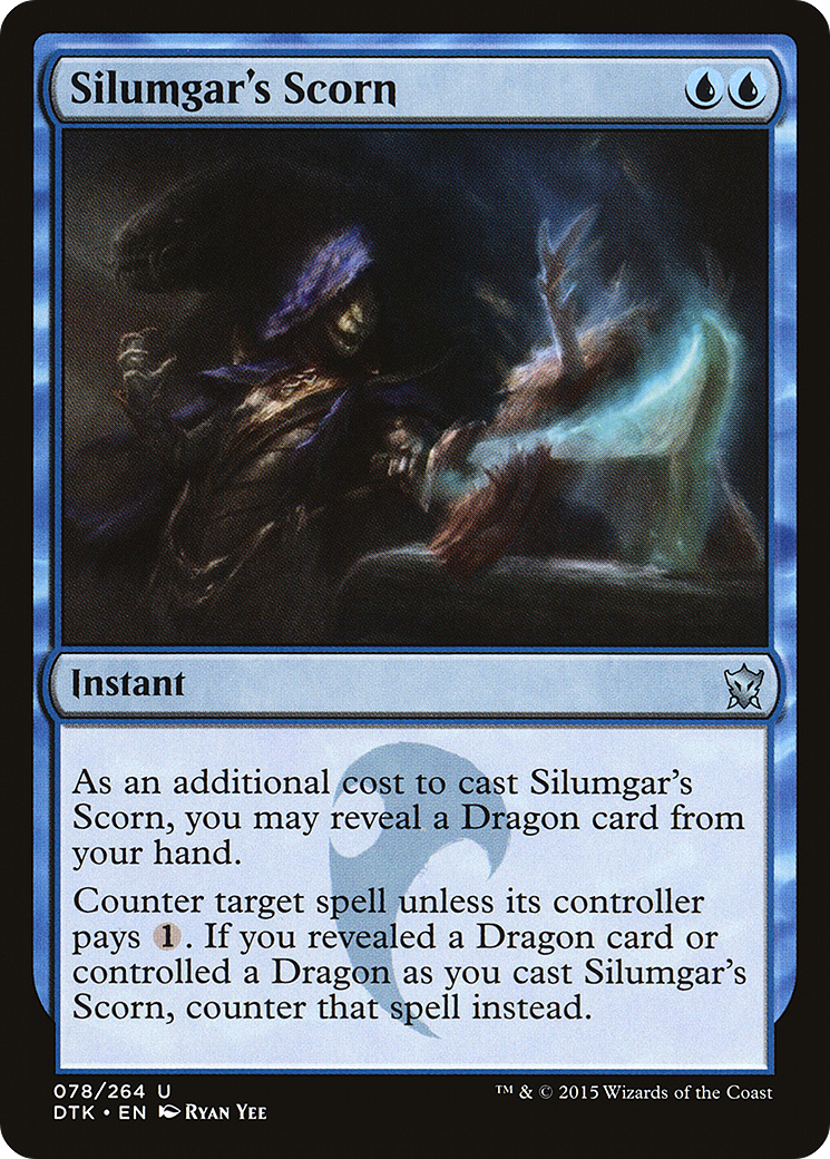 Silumgar's Scorn (078) Foil - Dragons of Tarkir