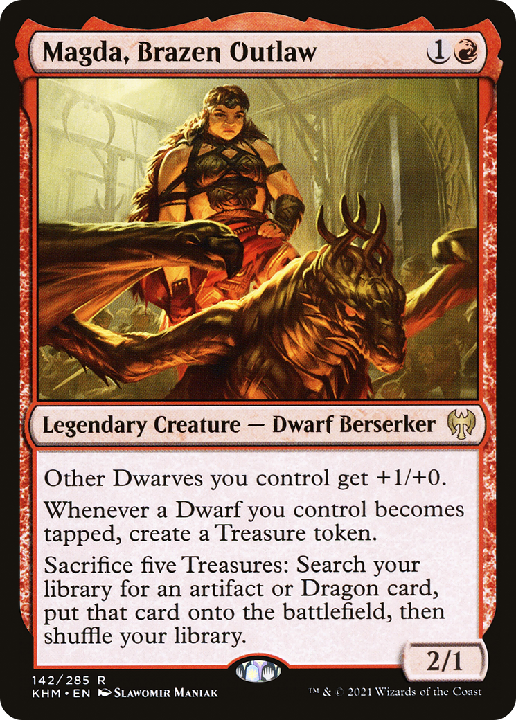 Magda, Brazen Outlaw (142) Foil - Kaldheim