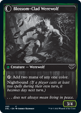 Weaver of Blossoms (493) - Innistrad: Double Feature