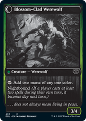 Weaver of Blossoms // Blossom-Clad Werewolf [Innistrad: Double Feature] | Silver Goblin