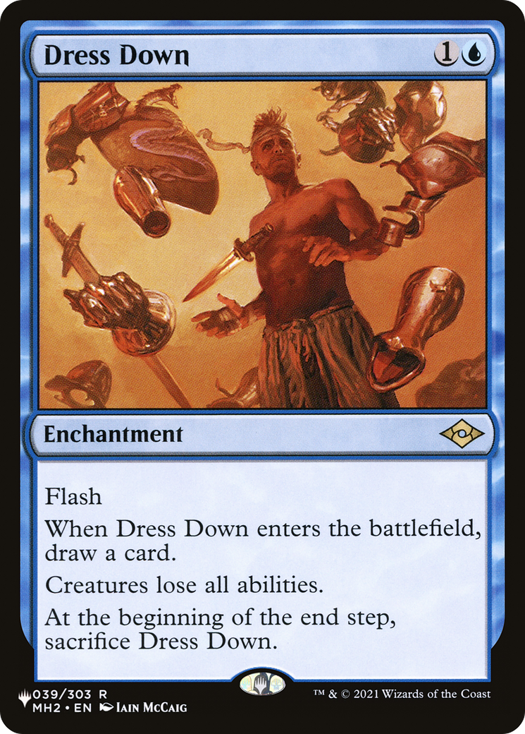 Dress Down (MH2-39) - The List
