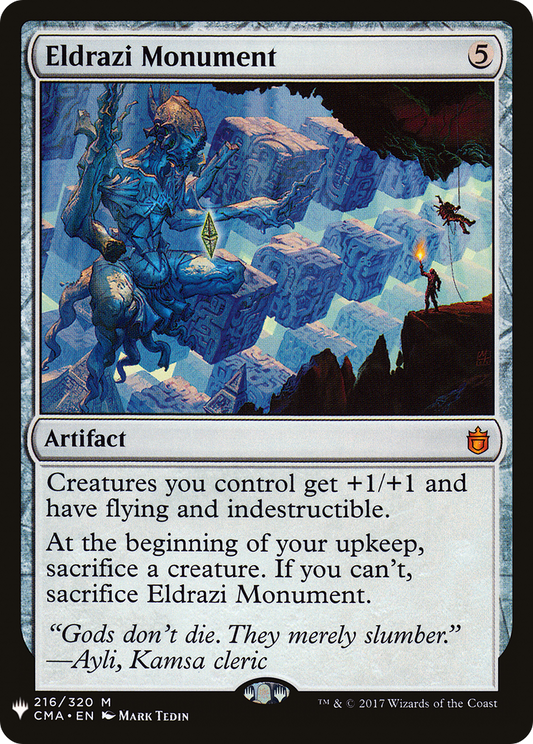 Eldrazi Monument (CMA-216) - The List