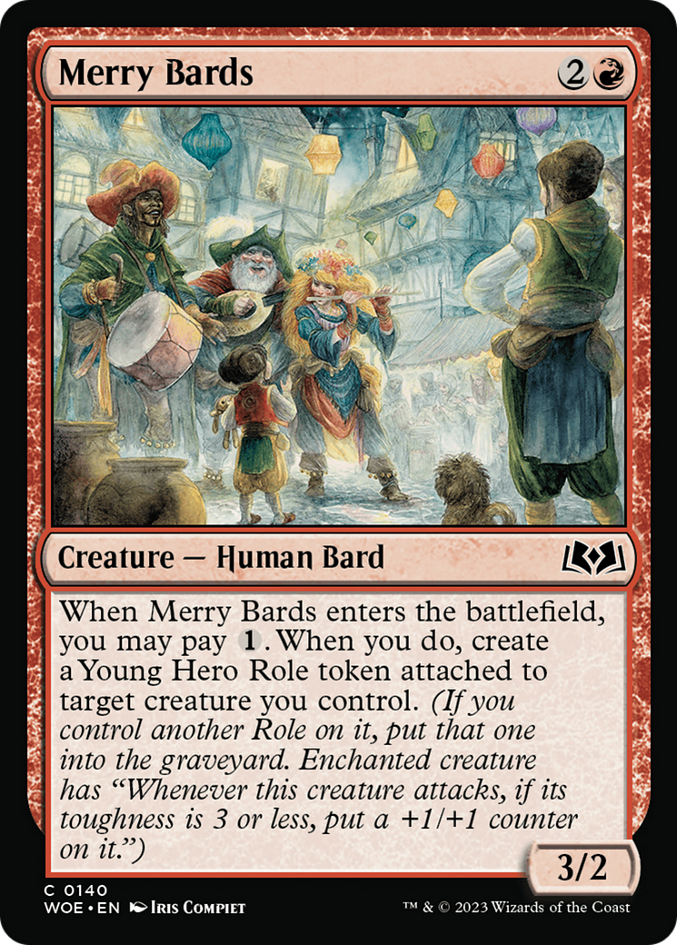 Merry Bards [Wilds of Eldraine] | Silver Goblin