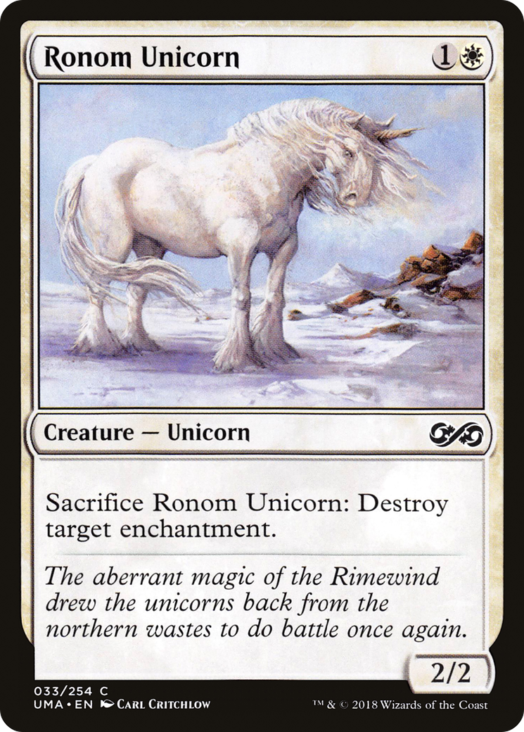 Ronom Unicorn (UMA033)  - Ultimate Masters | Silver Goblin