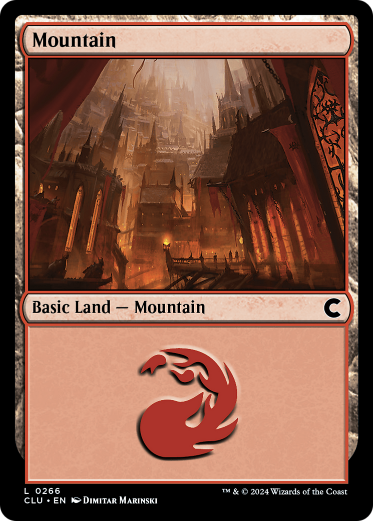 Mountain (266) - Ravnica: Clue Edition