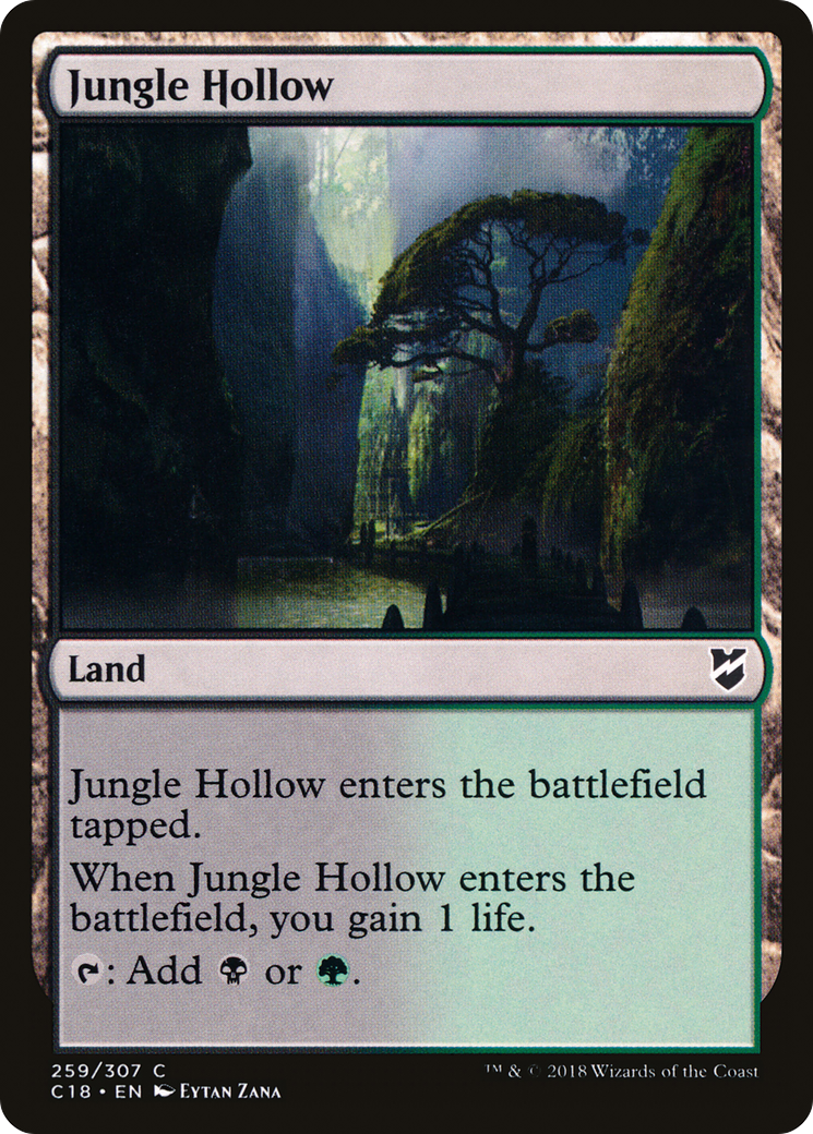 Jungle Hollow (259) - Commander 2018
