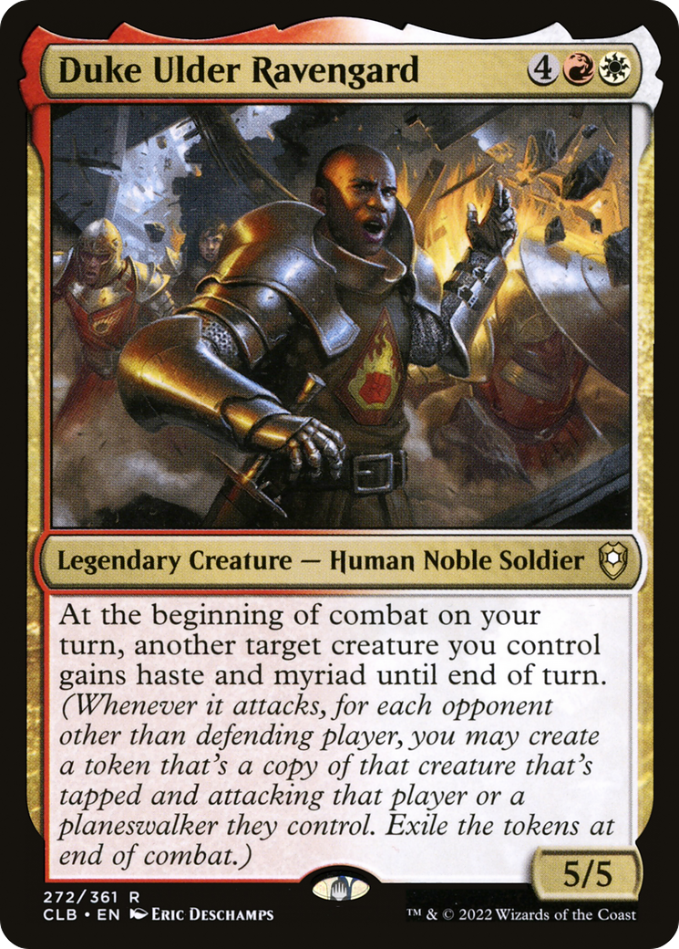 Duke Ulder Ravengard (272) - Commander Legends: Battle for Baldur's Gate