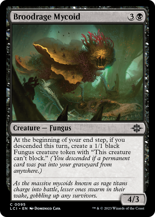Broodrage Mycoid (095) - The Lost Caverns of Ixalan