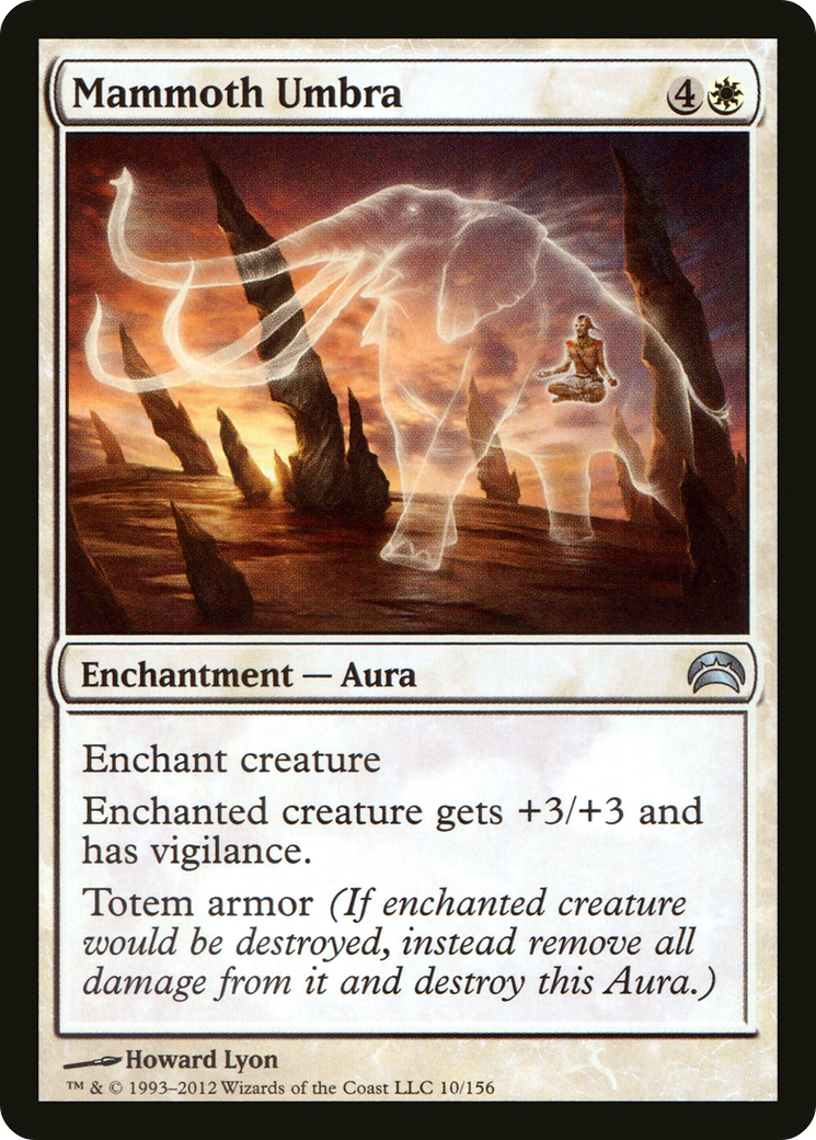 Mammoth Umbra (010) Foil - Planechase 2012