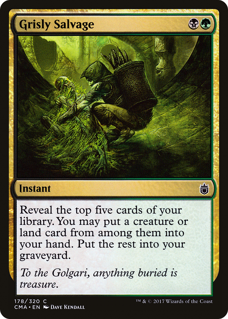 Grisly Salvage (178) - Commander Anthology