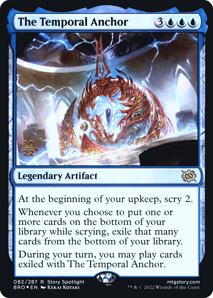 The Temporal Anchor (082) Foil - The Brothers' War Promos