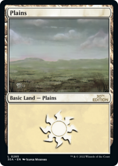 Plains (285) - 30th Anniversary Edition