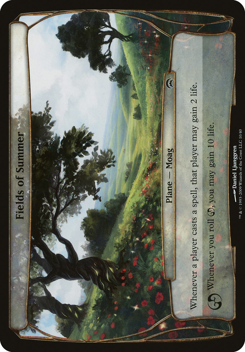 Fields of Summer (010) - Planechase Planes