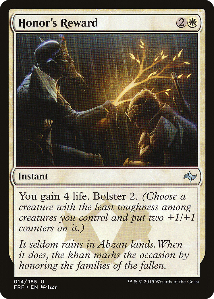 Honor's Reward (014) - Fate Reforged