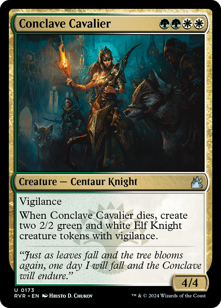 Conclave Cavalier [Ravnica Remastered] | Silver Goblin