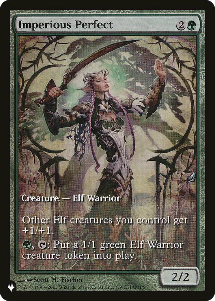 Imperious Perfect (PCMP-9) - The List