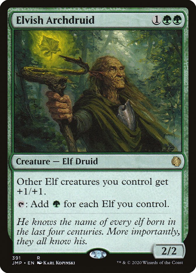 Elvish Archdruid [Jumpstart] | Silver Goblin