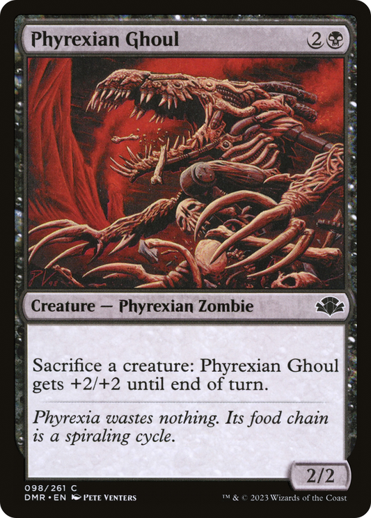 Phyrexian Ghoul [Dominaria Remastered] Foil