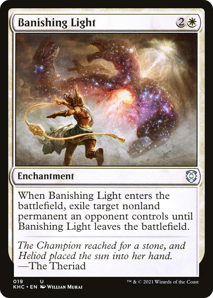 Banishing Light (019) - Kaldheim Commander