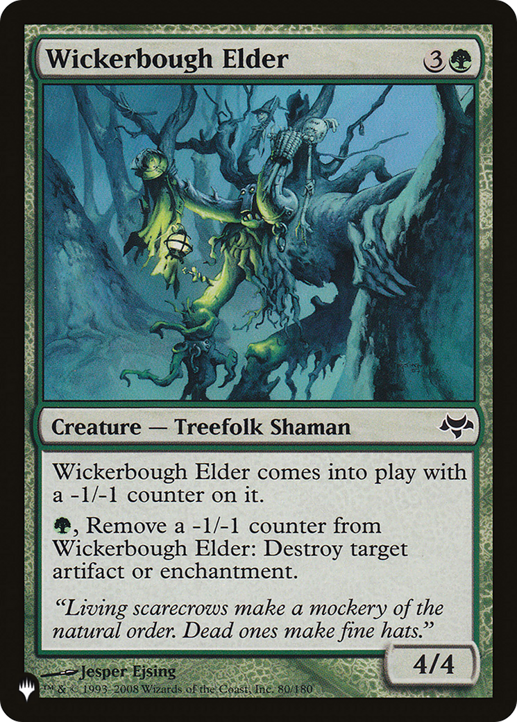 Wickerbough Elder [The List Reprints] | Silver Goblin