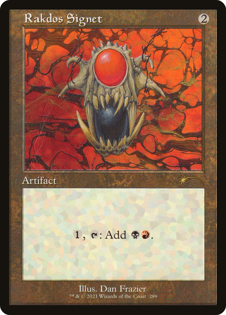 Rakdos Signet (Retro) (289) - Secret Lair Drop