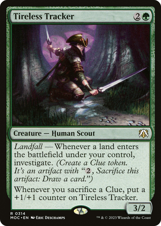 Tireless Tracker (314) - March of the Machine Commander
