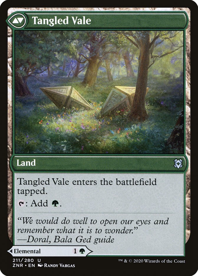 Tangled Florahedron (211) Foil - Zendikar Rising