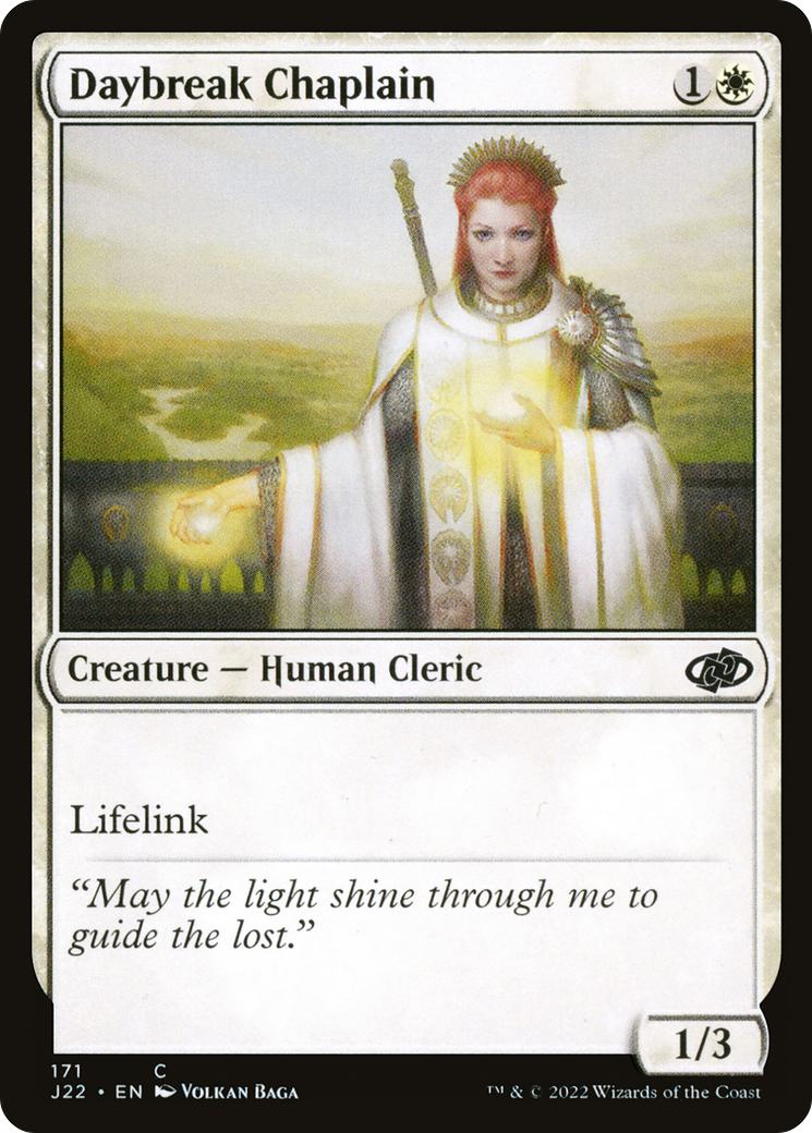 Daybreak Chaplain (171) - Jumpstart 2022