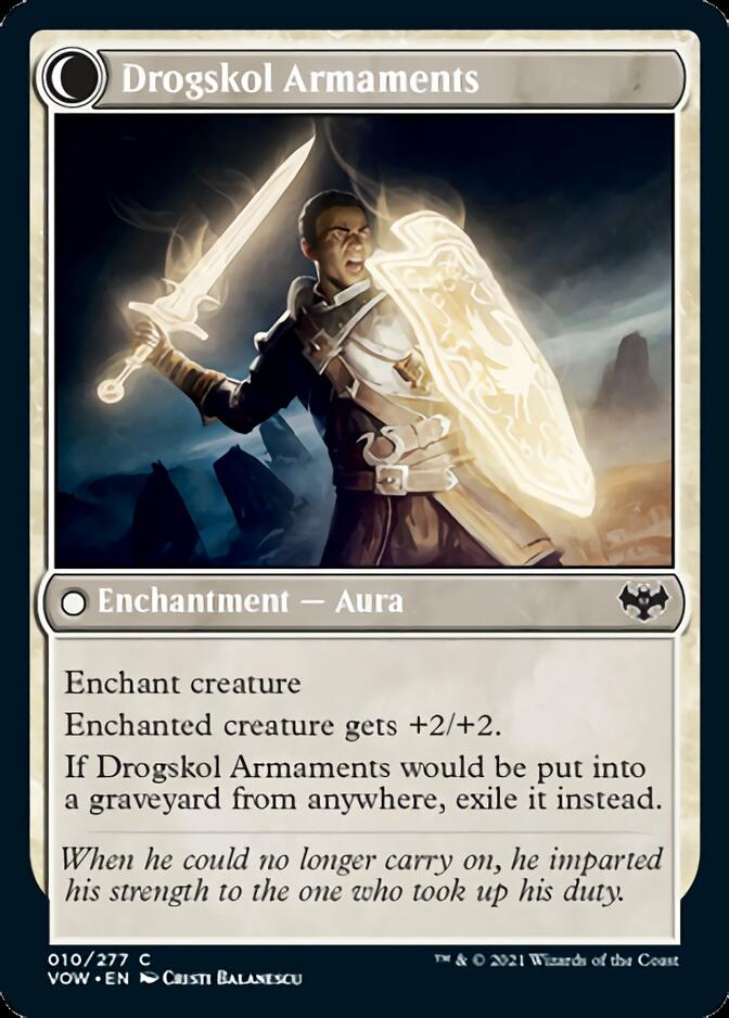 Drogskol Infantry // Drogskol Armaments (010) - Innistrad: Crimson Vow
