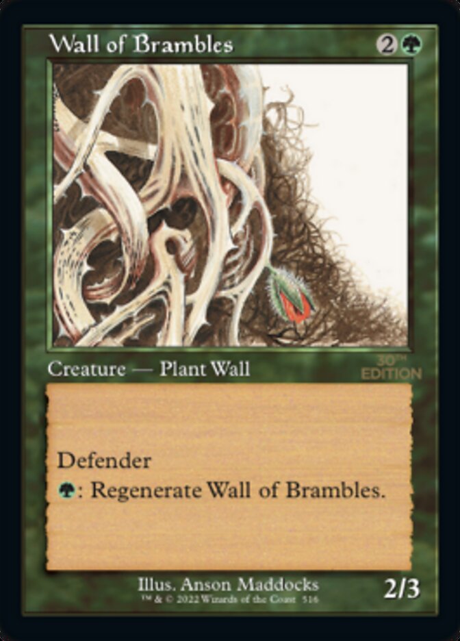 Wall of Brambles (Retro) (516) - 30th Anniversary Edition