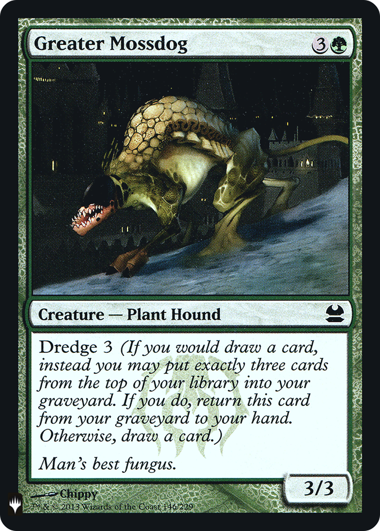 Greater Mossdog (MMA-146) Foil - The List