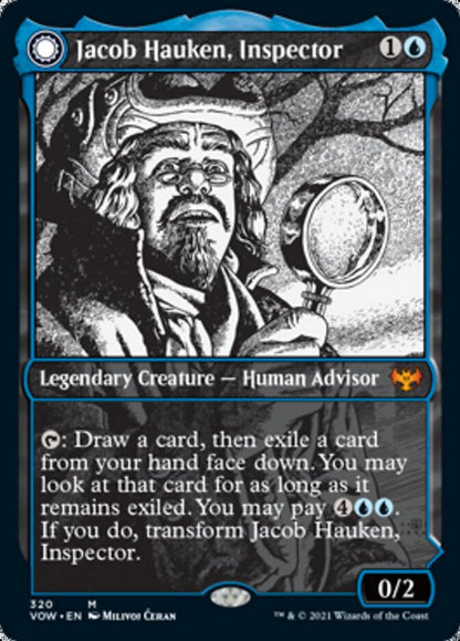 Jacob Hauken, Inspector (Showcase) (320) Foil - Innistrad: Crimson Vow
