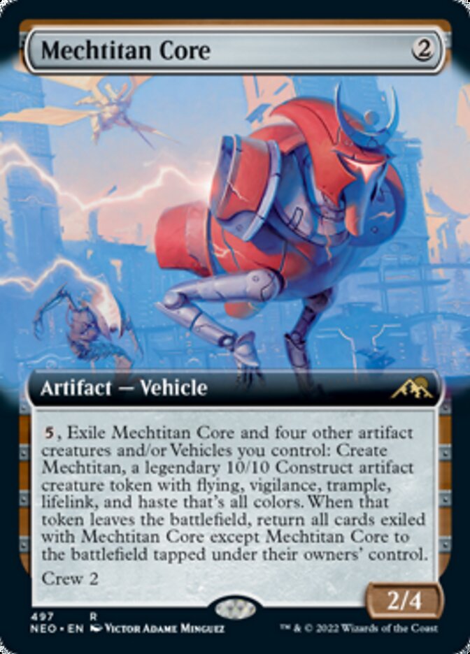 Mechtitan Core (Extended Art) [Kamigawa: Neon Dynasty] | Silver Goblin