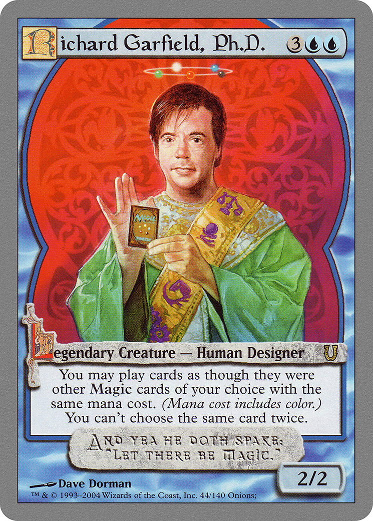 Richard Garfield, Ph.D. [Unhinged] | Silver Goblin