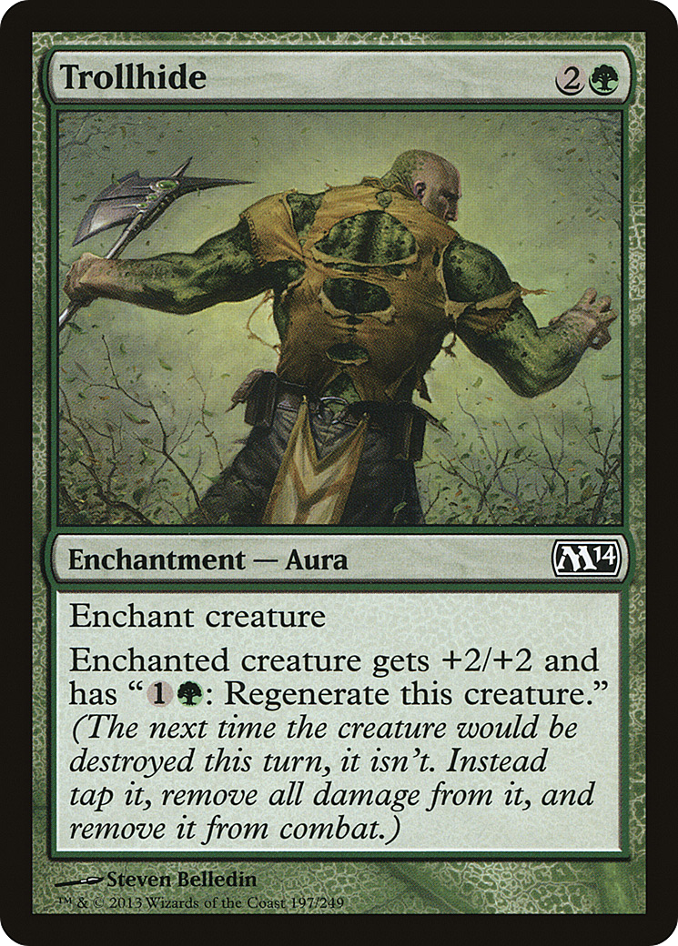 Trollhide (197) Foil - Magic 2014