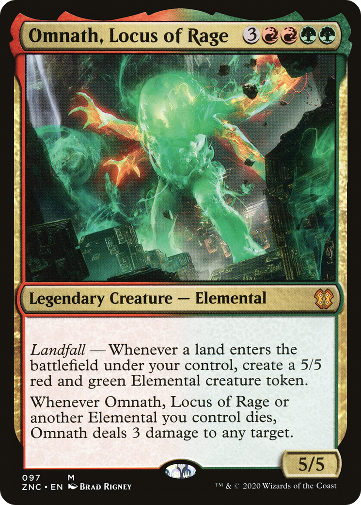 Omnath, Locus of Rage (097) - Zendikar Rising Commander