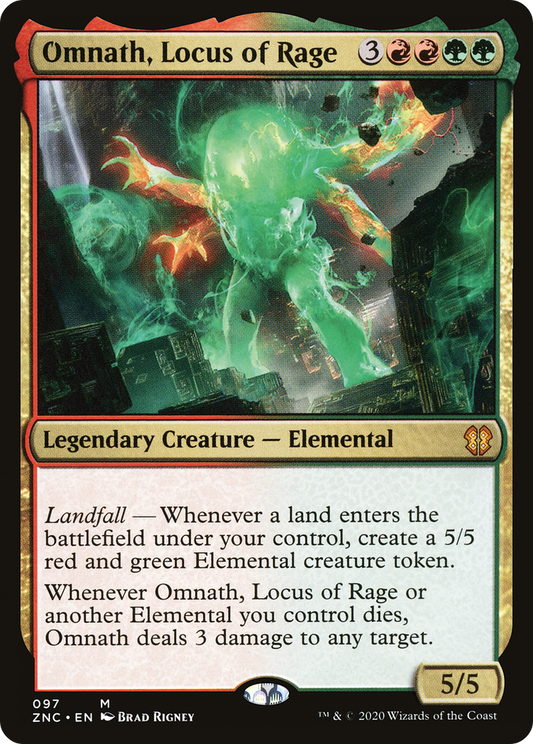 Omnath, Locus of Rage (097) - Zendikar Rising Commander