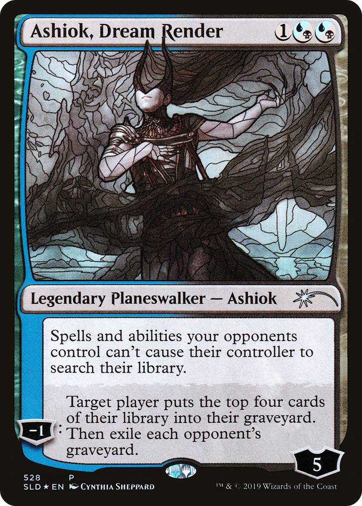 Ashiok, Dream Render (Stained Glass) [Secret Lair Drop Promos] | Silver Goblin