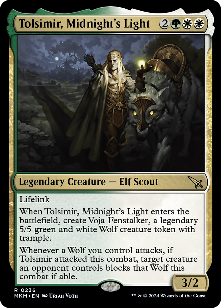 Tolsimir, Midnight's Light (236) Foil - Murders at Karlov Manor