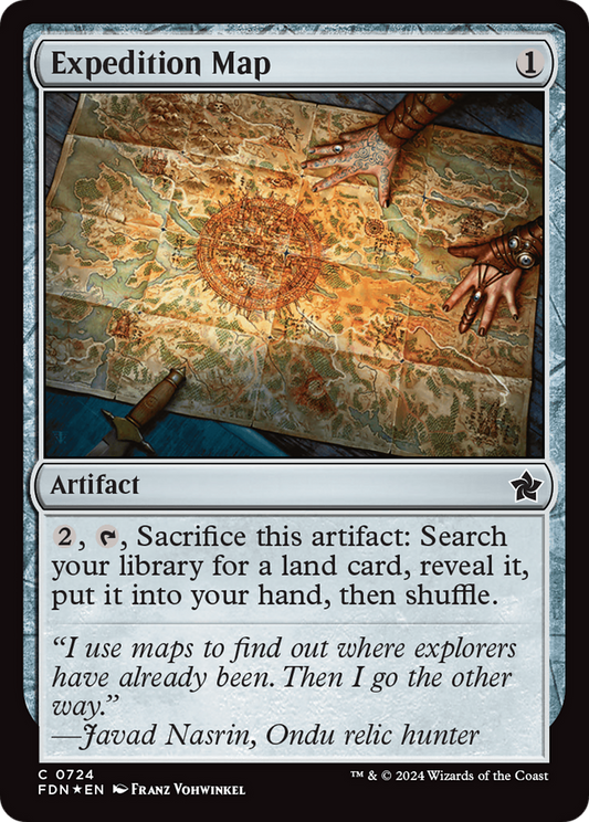 Expedition Map (724) Foil - Foundations