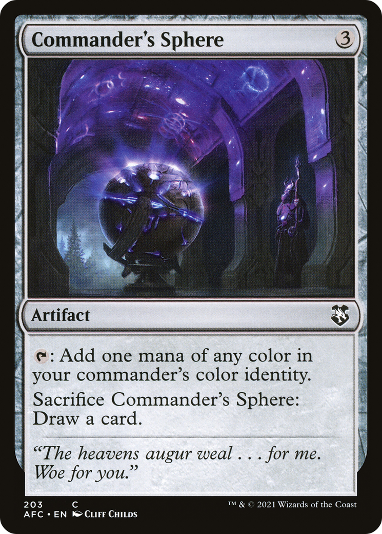 Commander's Sphere (203) - Forgotten Realms Commander