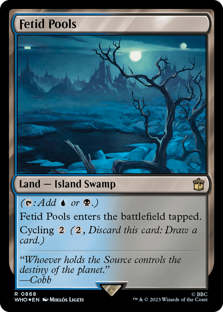 Fetid Pools (868) Foil - Doctor Who