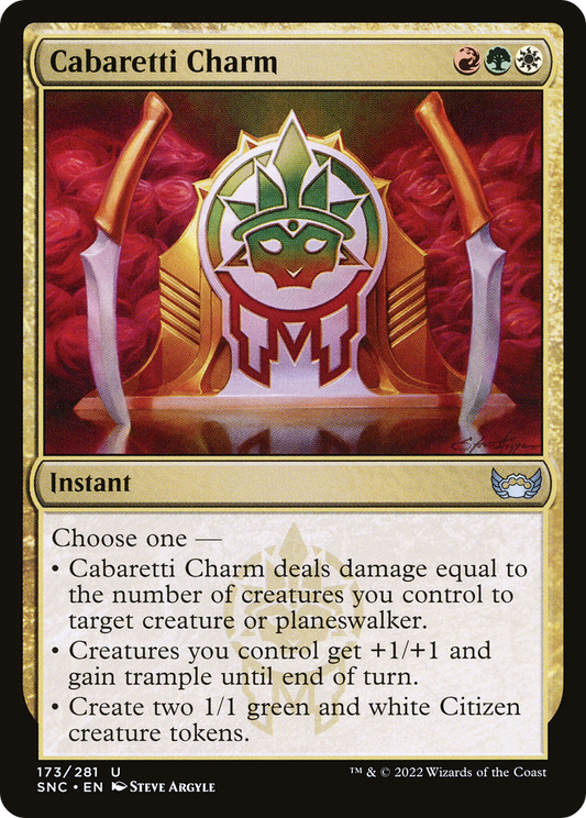 Cabaretti Charm [Streets of New Capenna] Foil