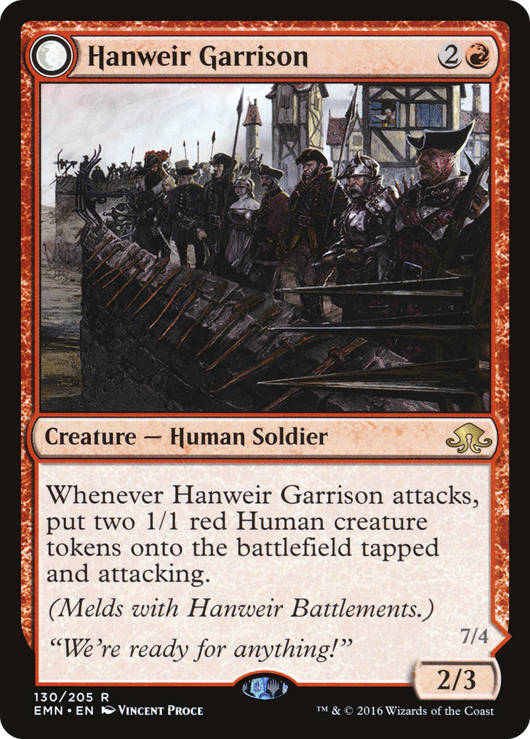 Hanweir Garrison (130) Foil - Eldritch Moon