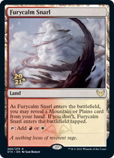 Furycalm Snarl [Strixhaven: School of Mages Prerelease Promos] | Silver Goblin