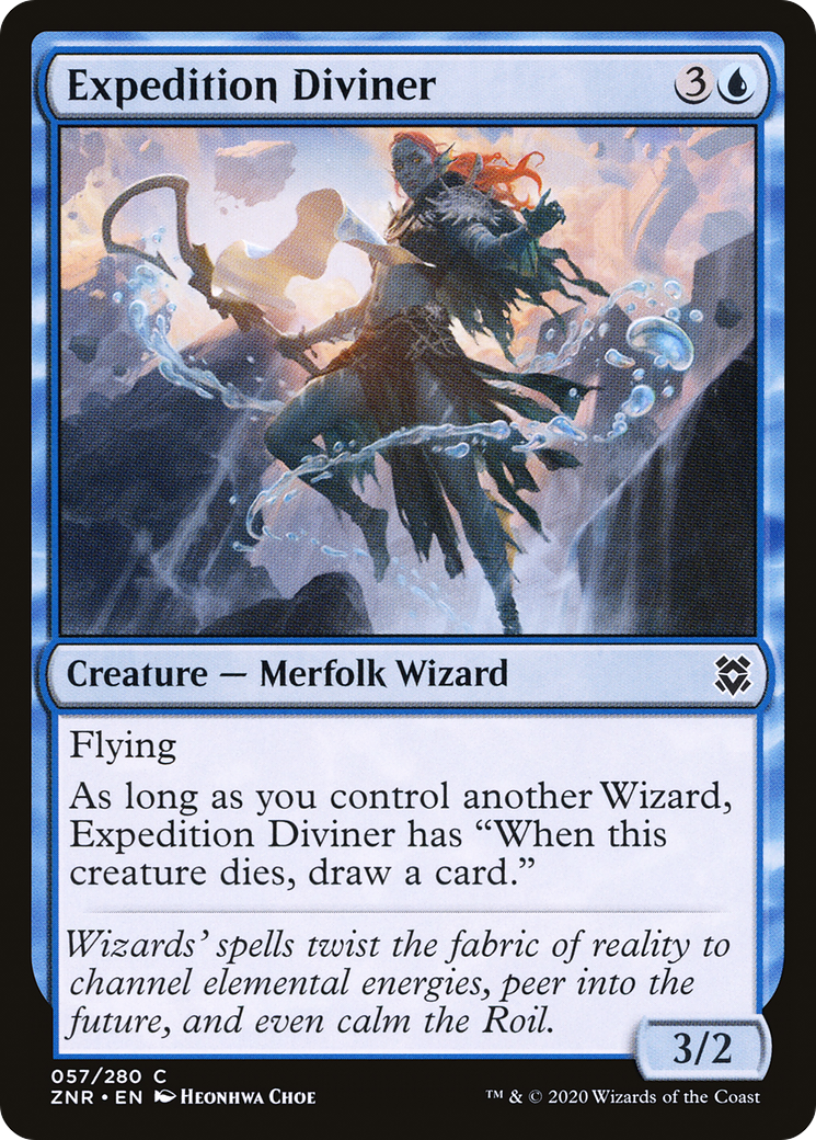 Expedition Diviner (057) Foil - Zendikar Rising