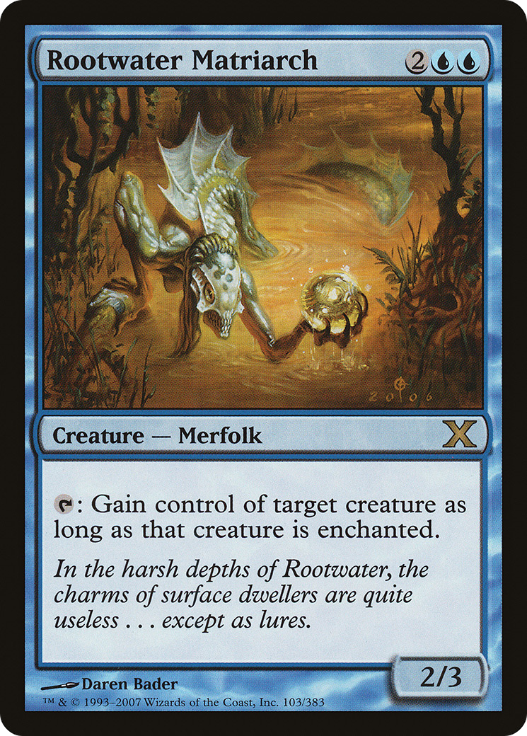 Rootwater Matriarch (103) Foil - Tenth Edition