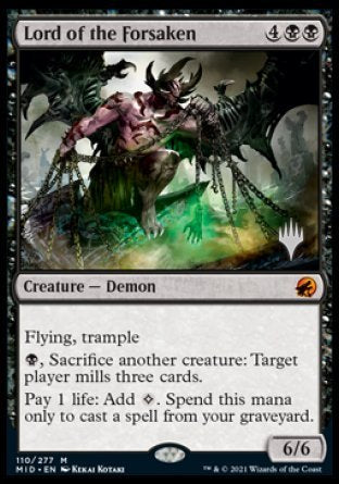 Lord of the Forsaken (Promo Pack) [Innistrad: Midnight Hunt Promos] | Silver Goblin