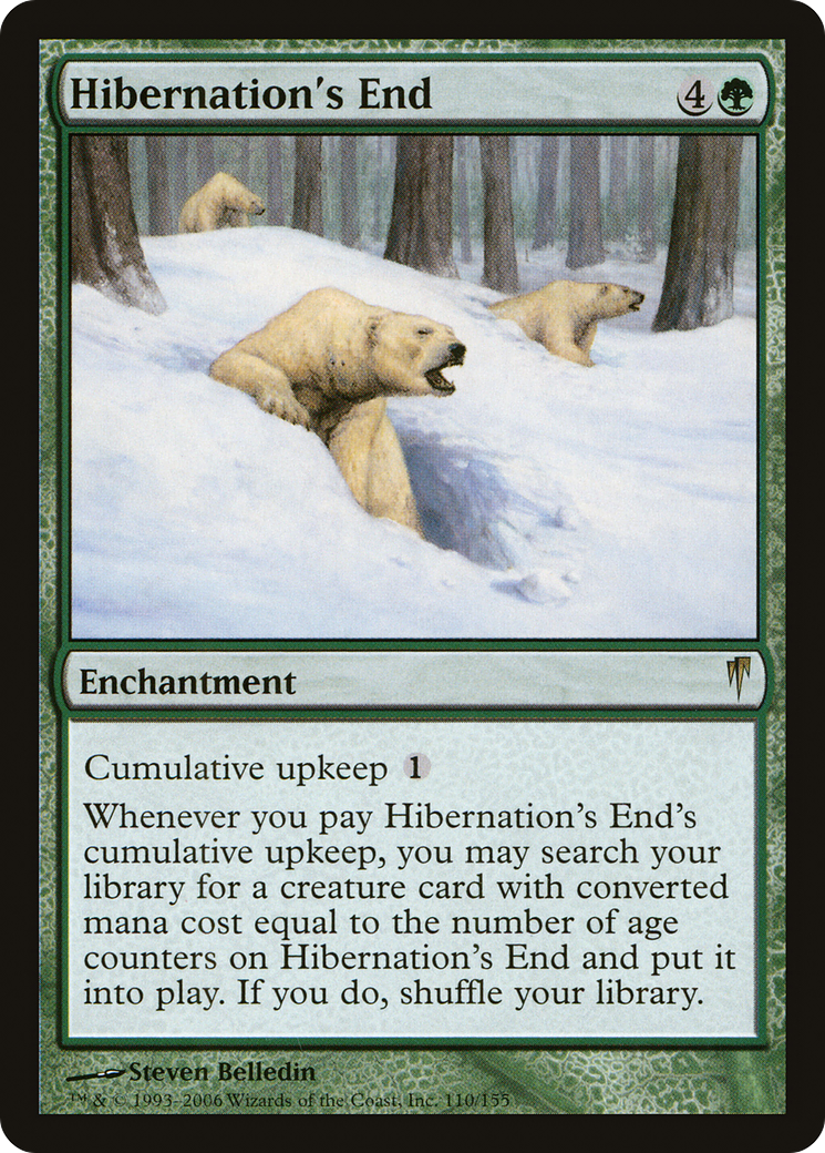 Hibernation's End (110) - Coldsnap